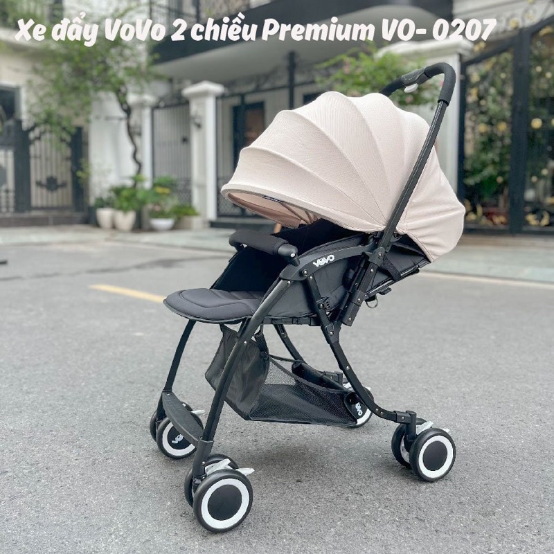 Xe đẩy Vovo 2 Chiều Premium Vo-0207 Bản Nâng Cấp Mới Nhất