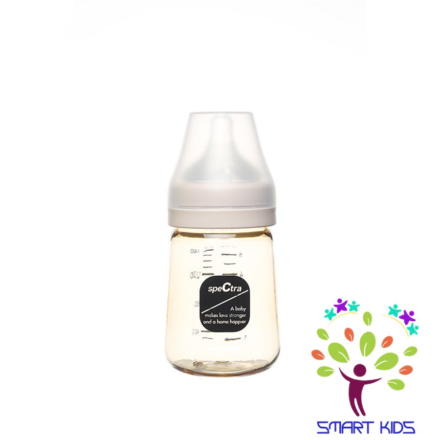 Bình sữa PPSU cổ rộng Spectra 160ml núm size S