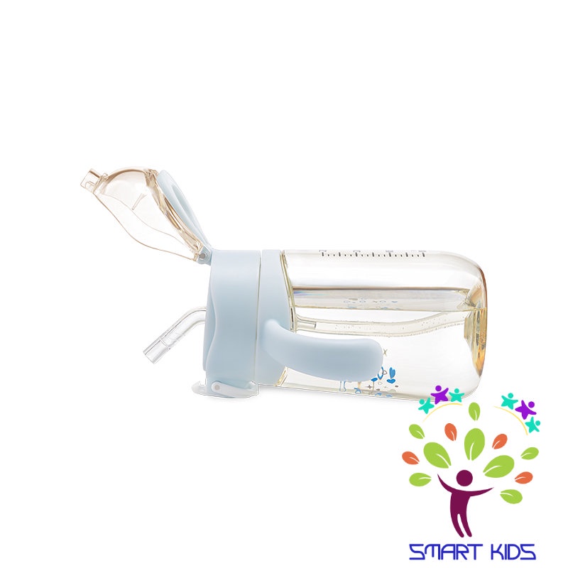 Bình PPSU có ống nhựa 2 tay cầm với phao 360 độ 250ml Fatz Baby SIPPY 2