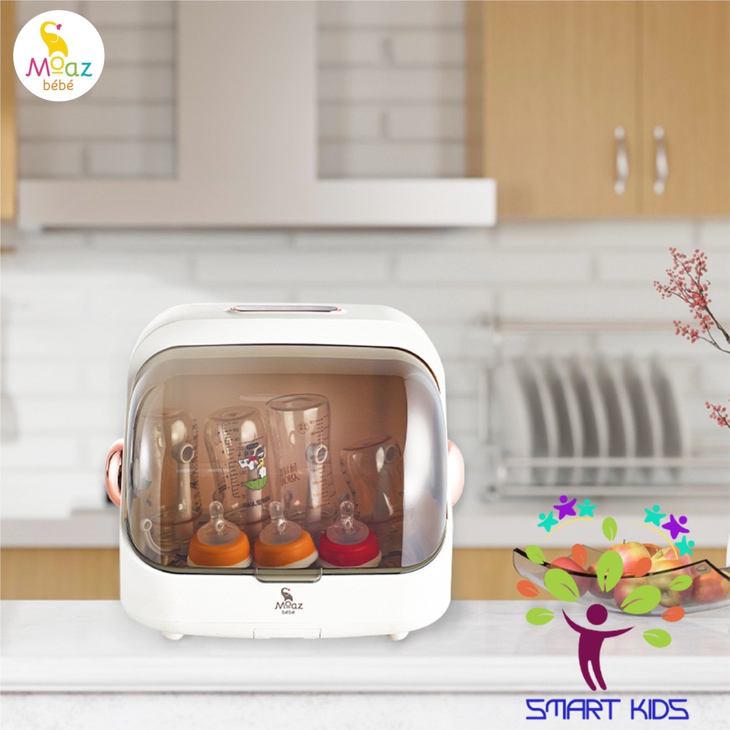 MÁY ÚP BÌNH SỮA TIỆT TRÙNG SẤY KHÔ TIA UV MOAZ BEBE MB-044 PLUS