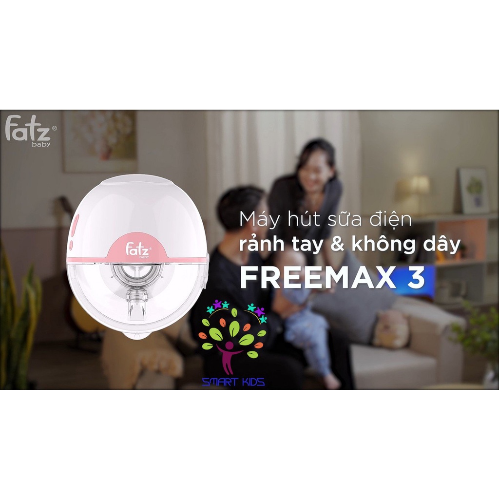 Máy Hút Sữa điện Rảnh Tay & Không Dây Fatz Baby - Freemax 3 FB1203CW (1 Cái)