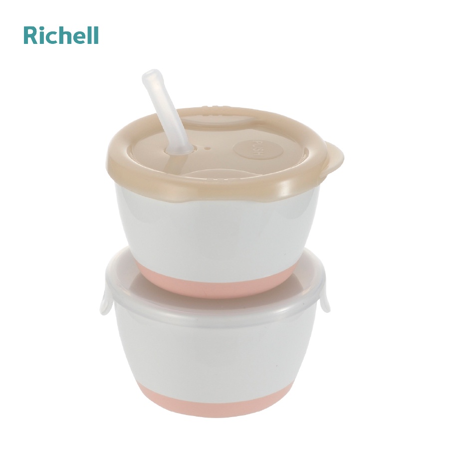 Bộ Cốc Và Chén ăn Dặm Richell
