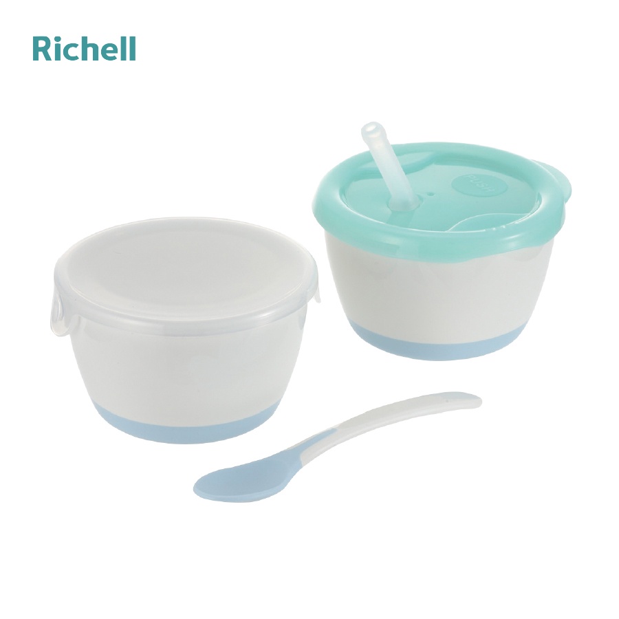 Bộ Cốc Và Chén ăn Dặm Richell