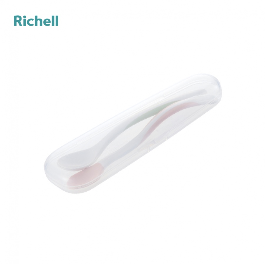 Bộ Muỗng Mềm Và Muỗng Nhựa T.l.i Richell
