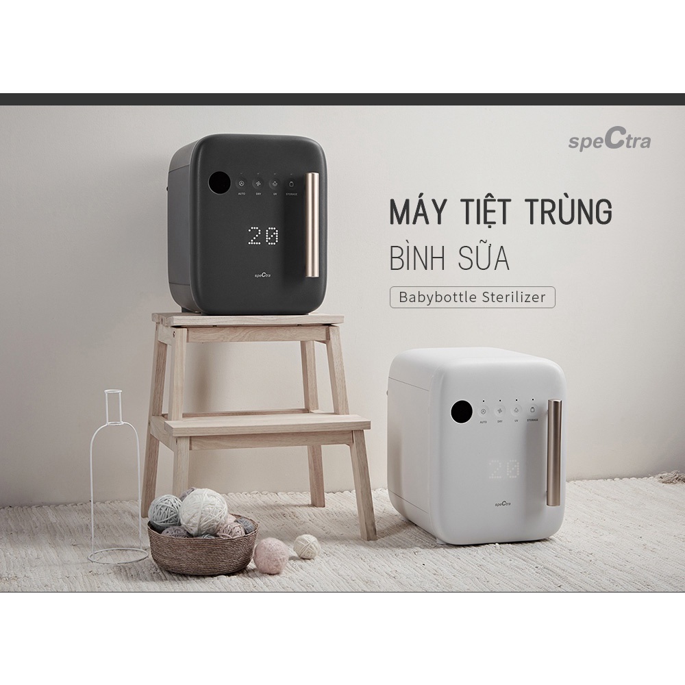Máy Tiệt Trùng Bình Sữa Spectra UV Hàn Quốc (Bảo Hành 12 Tháng)