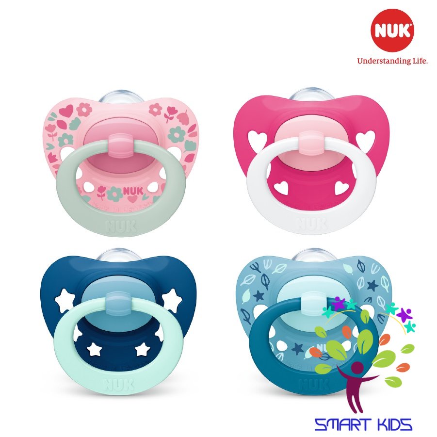Bộ 2 ti giả NUK Signature silicone ban ngày