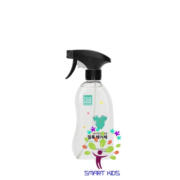 Bình xịt tẩy vết ố đồ ăn Nature Love Mere 400ml