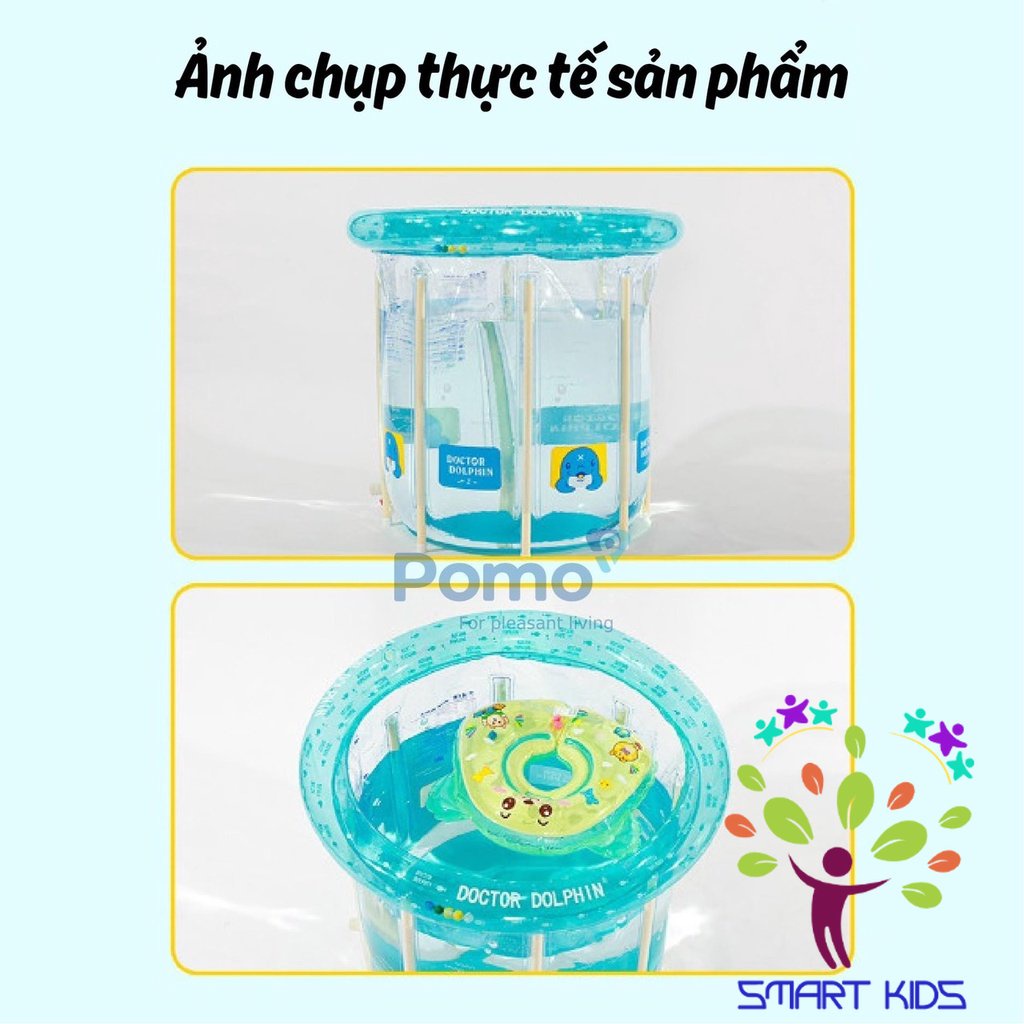 Bể bơi thành cao Umoo Doctor Dolphin mẫu mới bản nâng cấp