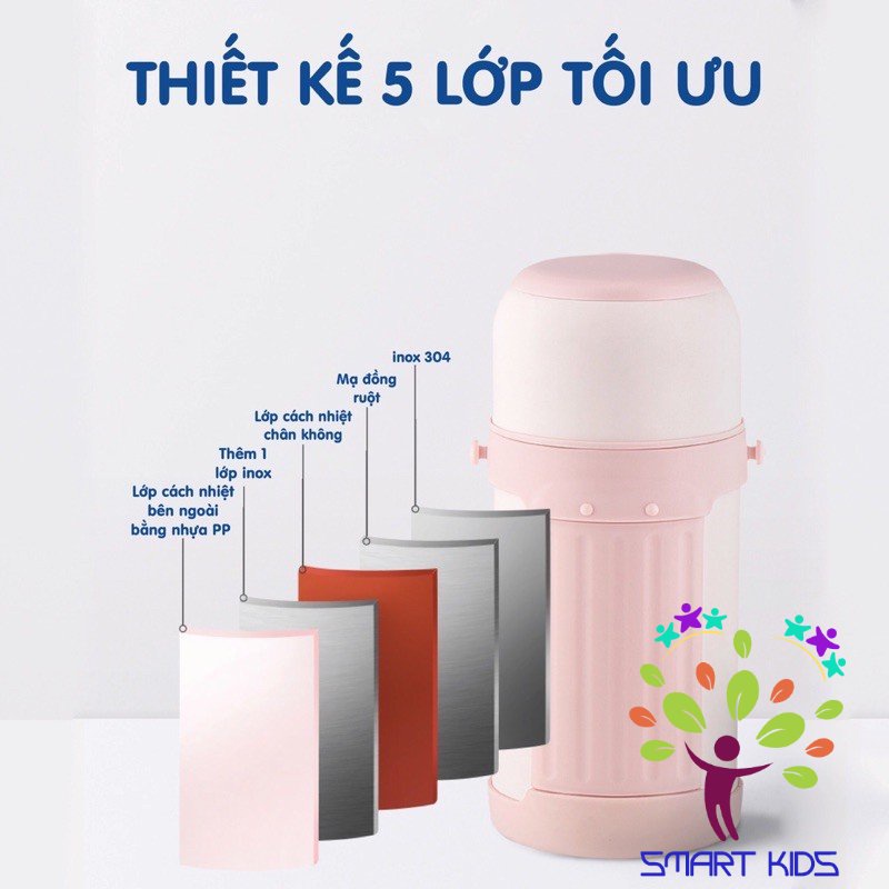 Bình Ủ Giữ Nhiệt Doux DX-1330