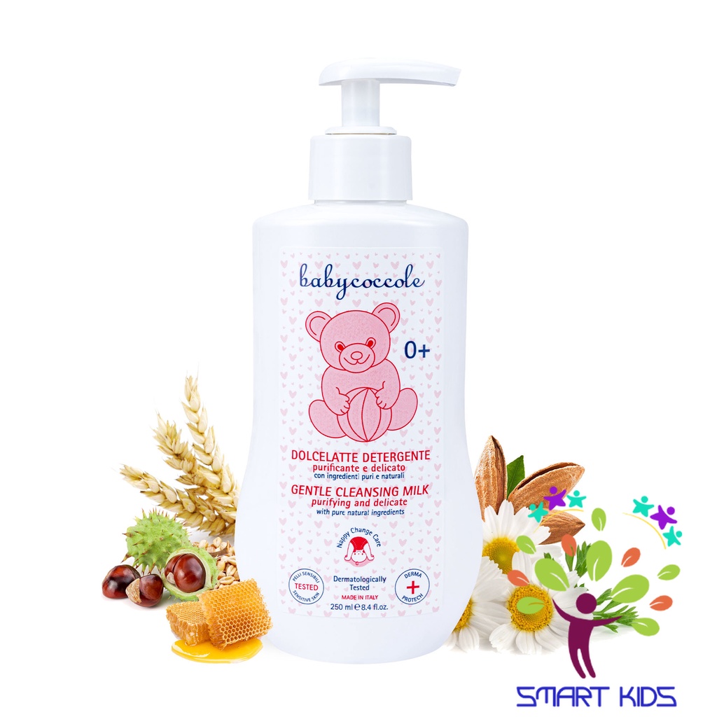 Kem thay tã bỉm và chống hăm BABYCOCCOLE 0M+ 250ml