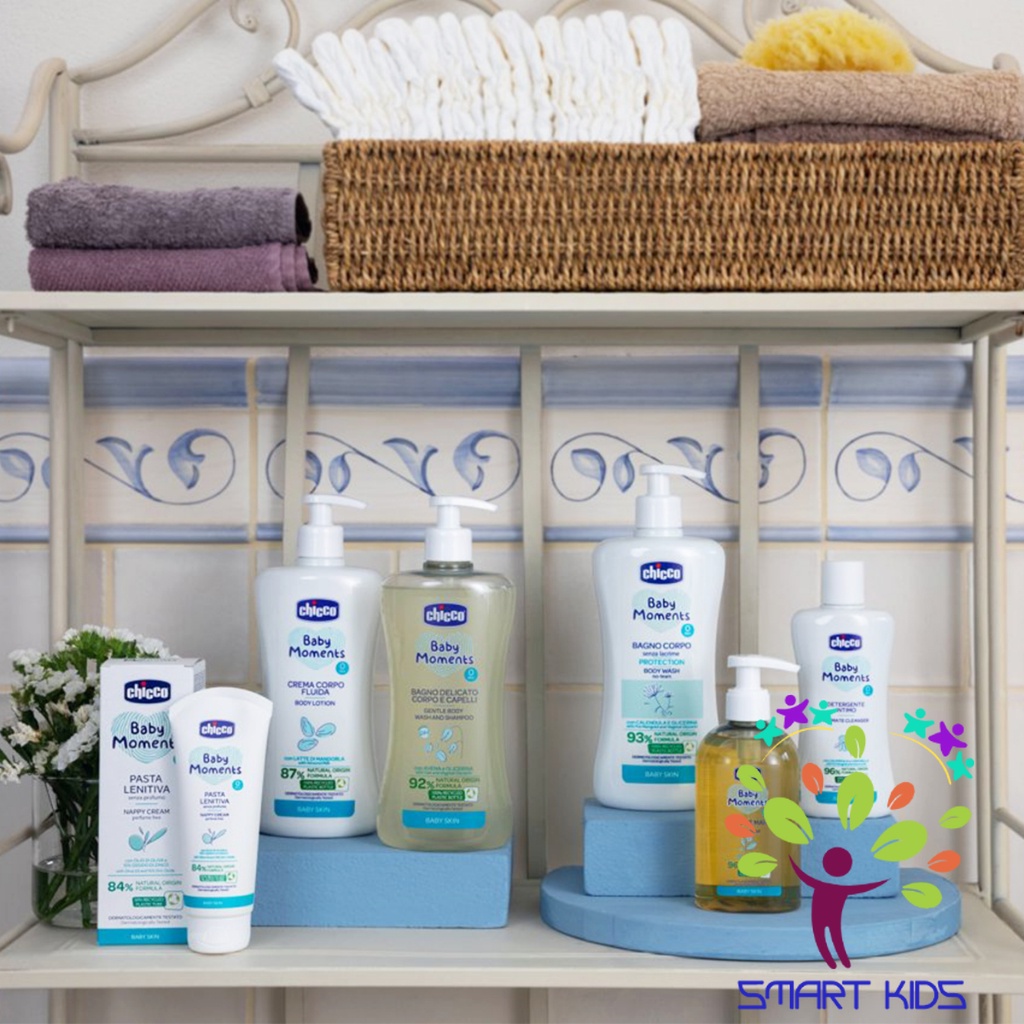 Gel Vệ Sinh Vùng Kín Cho Bé Chiết Xuất Hoa Cúc Chicco 0M+ 200ml