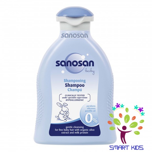 Sữa tắm gội Baby chiết xuất Olive hữu cơ Sanosan