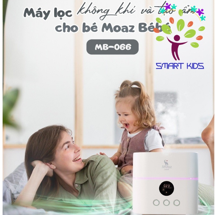 Máy lọc không khí và tao ẩm cho cho bé Moaz bébé MB-066