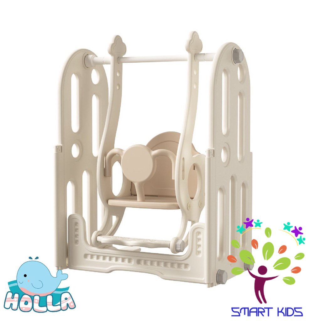 Quây Tuần Lộc Holla - Quây Full gồm Quây,xích đu,cầu trượt,ngựa HL-08199