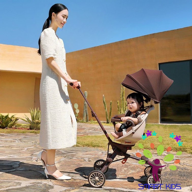 Xe đẩy gấp gọn cho bé V7 Baobaohao 2 chiều cho bé