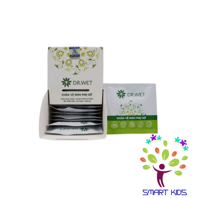 Khăn Vệ Sinh Phụ Nữ DR.Wet Sản Phẩm Mới Dr Papie