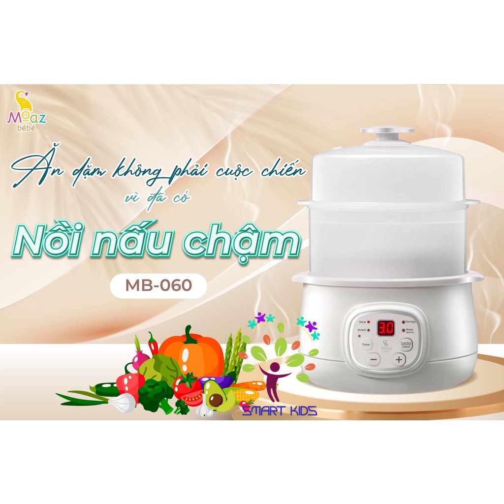 Nồi nấu chậm Moaz Bebe MB-060