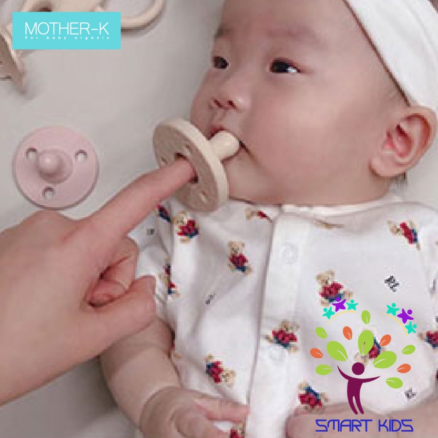 TI GIẢ SILICONE MOTHER-K ĐẦU TRÒN NGUYÊN KHỐI DÀNH CHO BÉ 0-18M