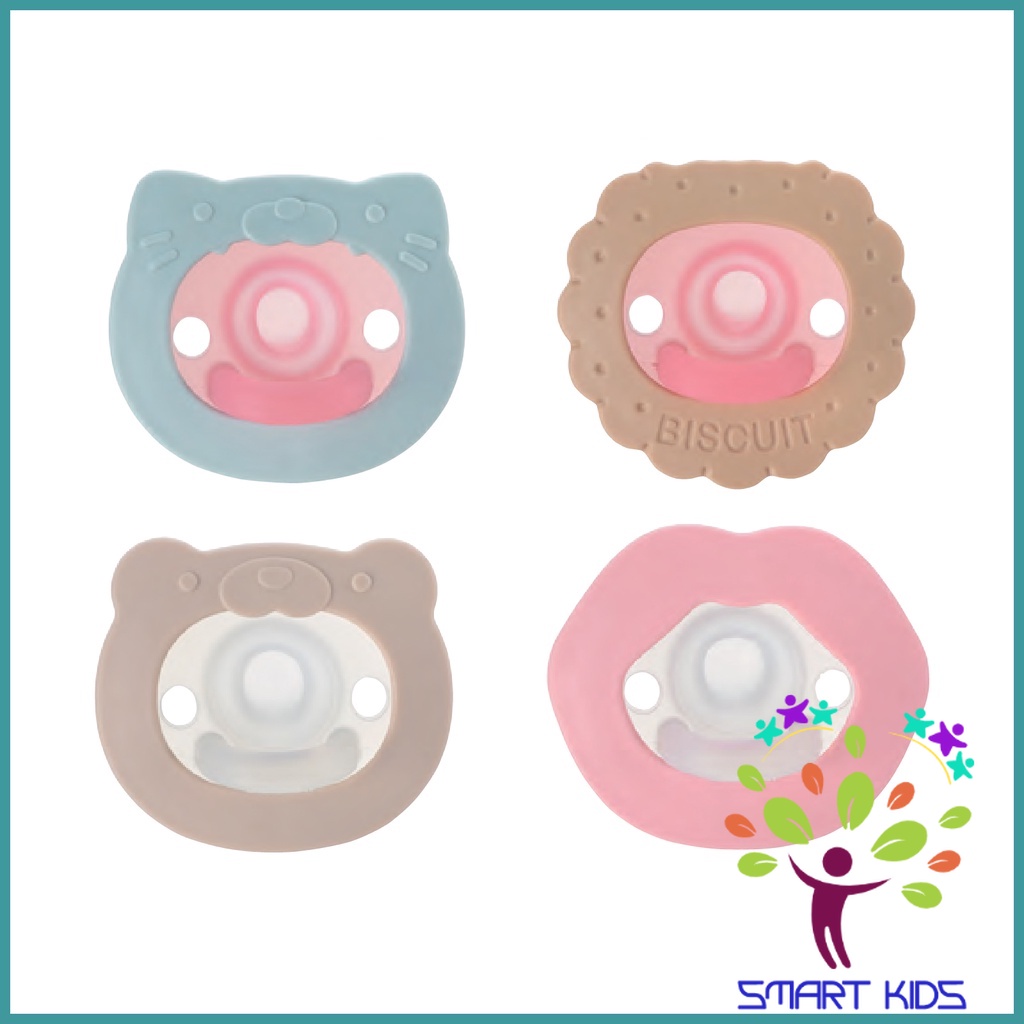 Ty ngậm Richell Nhật Bản cho bé từ 0 tháng có hộp đựng