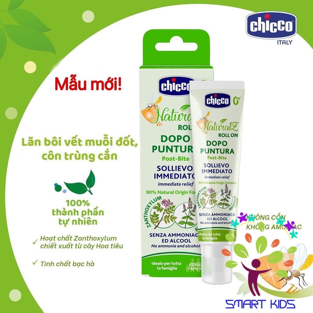 Lăn bôi vết muỗi đốt và côn trùng cắn Chicco