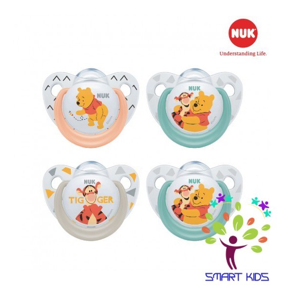 Bộ 2 ti giả NUK Disney Mickey silicone plus