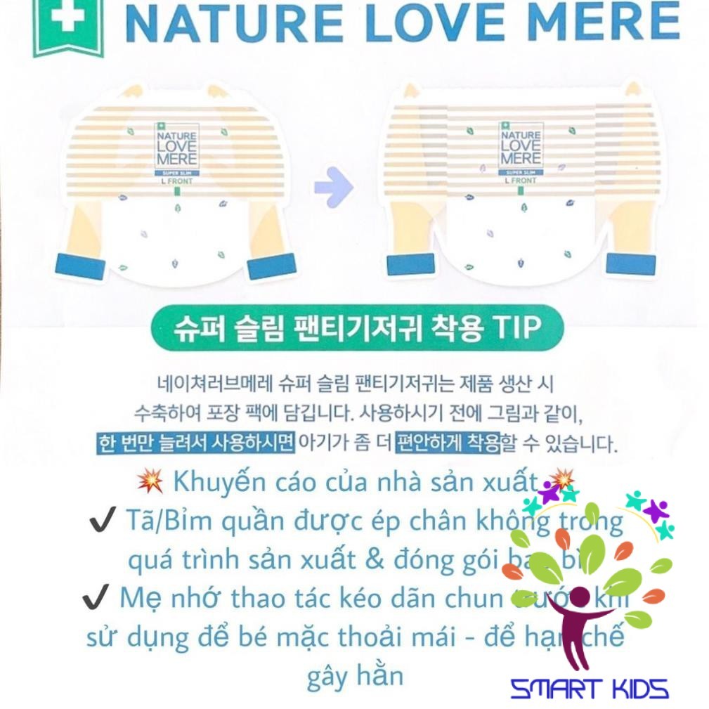 Tã/ Bỉm quần bơi Nature Love Mere L3/ XL3