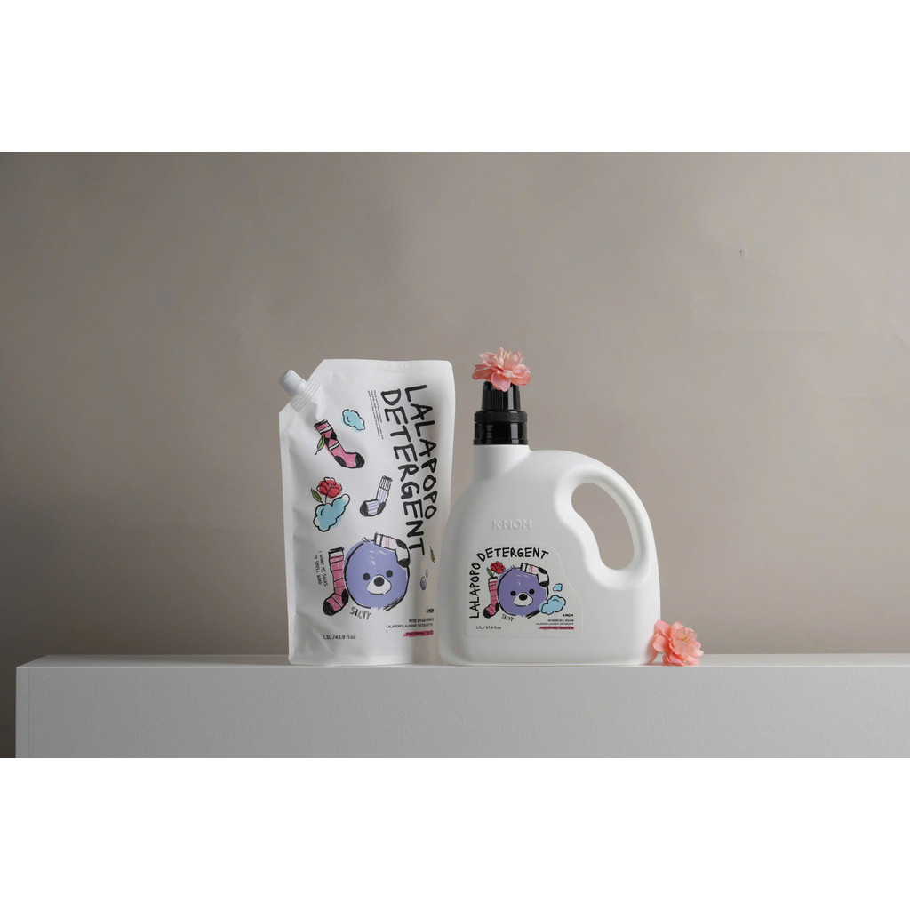 Nước Giặt Thuần Chay LALAPOPO K-mom Hàn Quốc