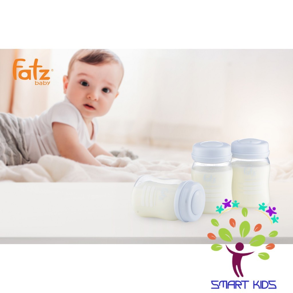 BÌNH TRỮ SỮA 150ML (BỘ 3 BÌNH) FATZ BABY FB0120N