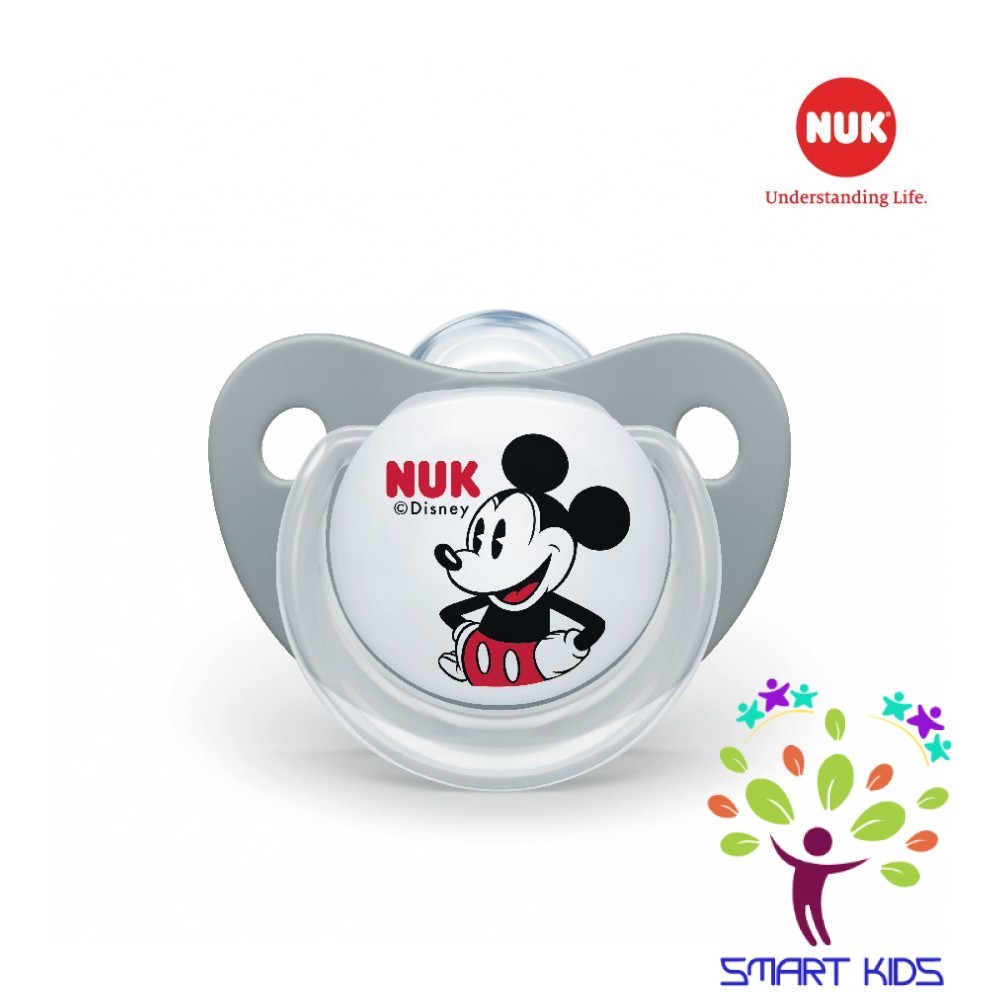 Bộ 2 ti giả NUK Disney Mickey silicone plus