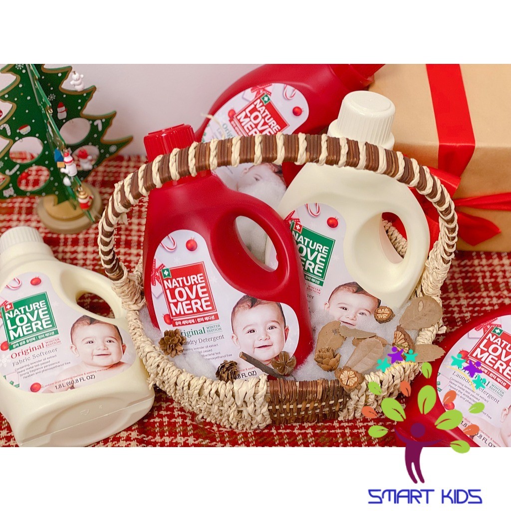 Nước giặt Nature Love Mere hương Original chai 1.8L/ túi 1.3L