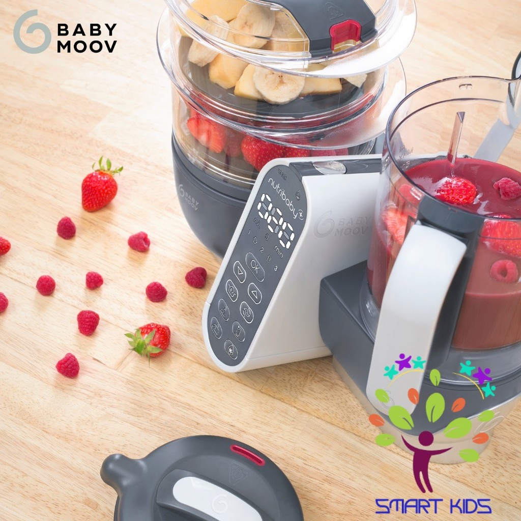 MÁY XAY HẤP ĐA NĂNG NUTRIBABY 5IN1 PLUS BABYMOOV