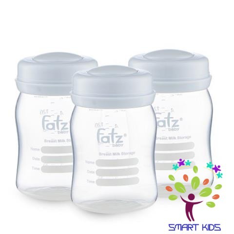 BÌNH TRỮ SỮA 150ML (BỘ 3 BÌNH) FATZ BABY FB0120N