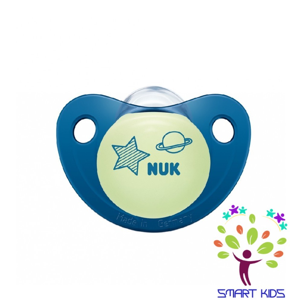 BỘ 2 TI GIẢ NUK NIGHT / DAY SILICONE PHÁT SÁNG