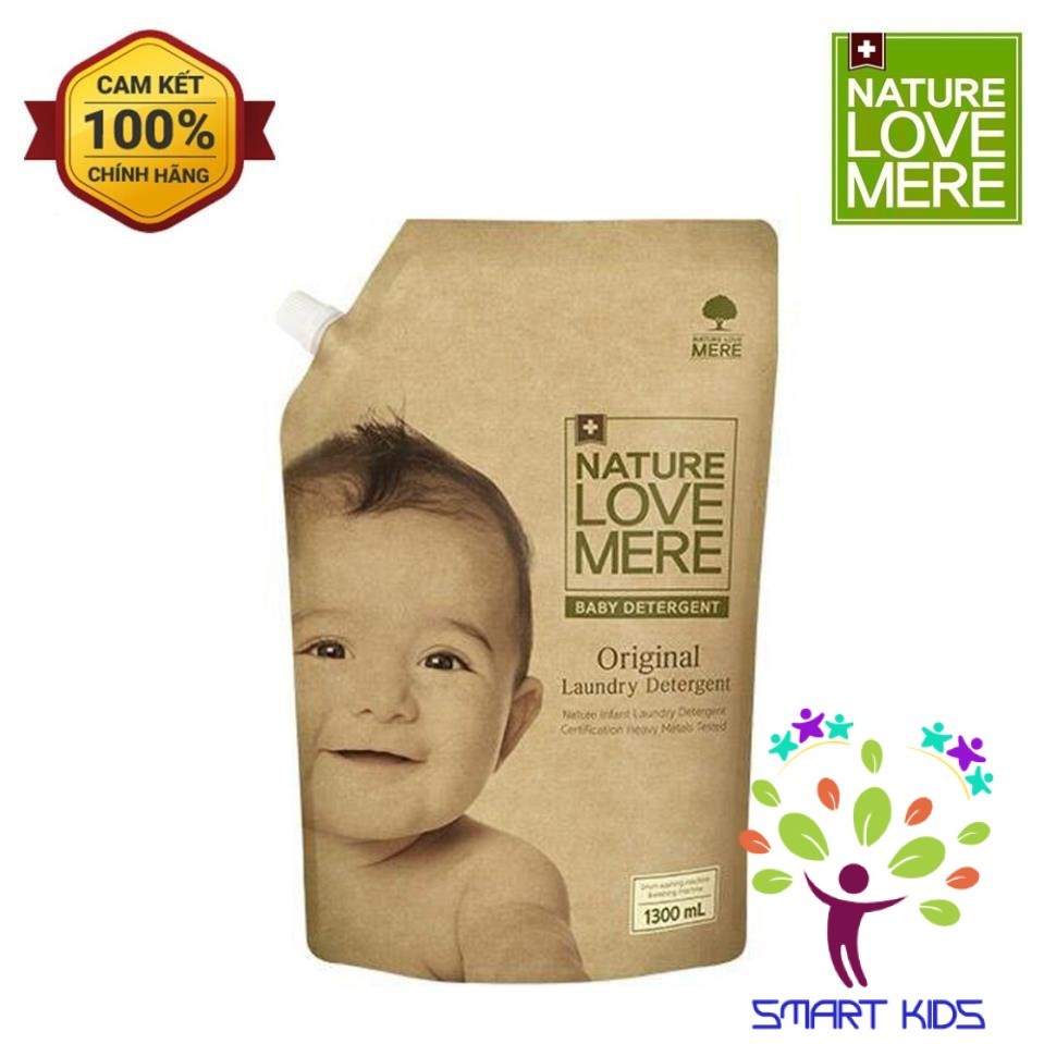 Nước giặt Nature Love Mere hương Original chai 1.8L/ túi 1.3L