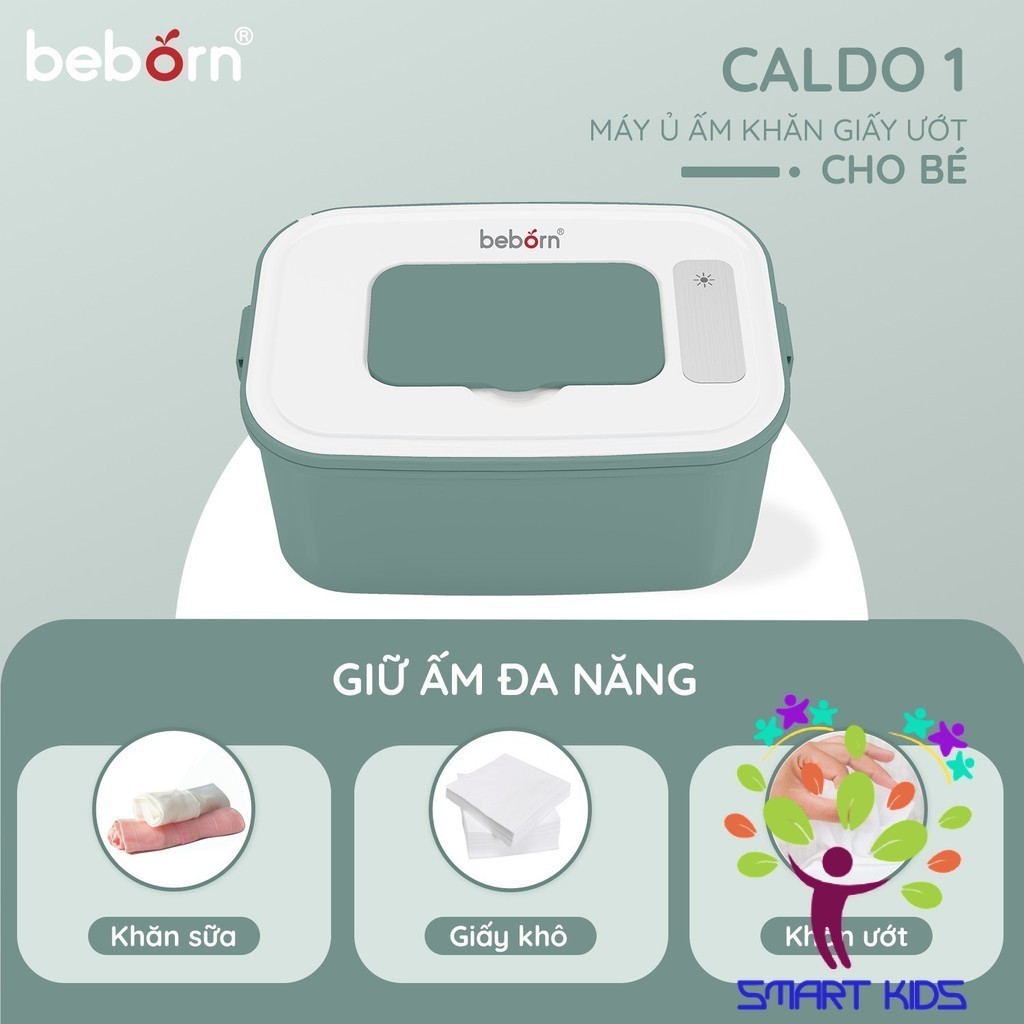 Máy ủ ấm Khăn ướt Cho Bé Beborn Caldo 1 WW01RS