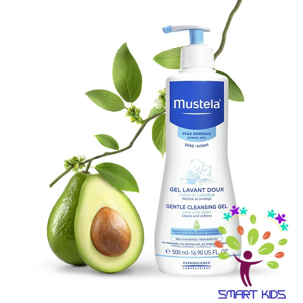 Sữa Tắm Gội Da Thường MUSTELA Gentle Cleansing Gel