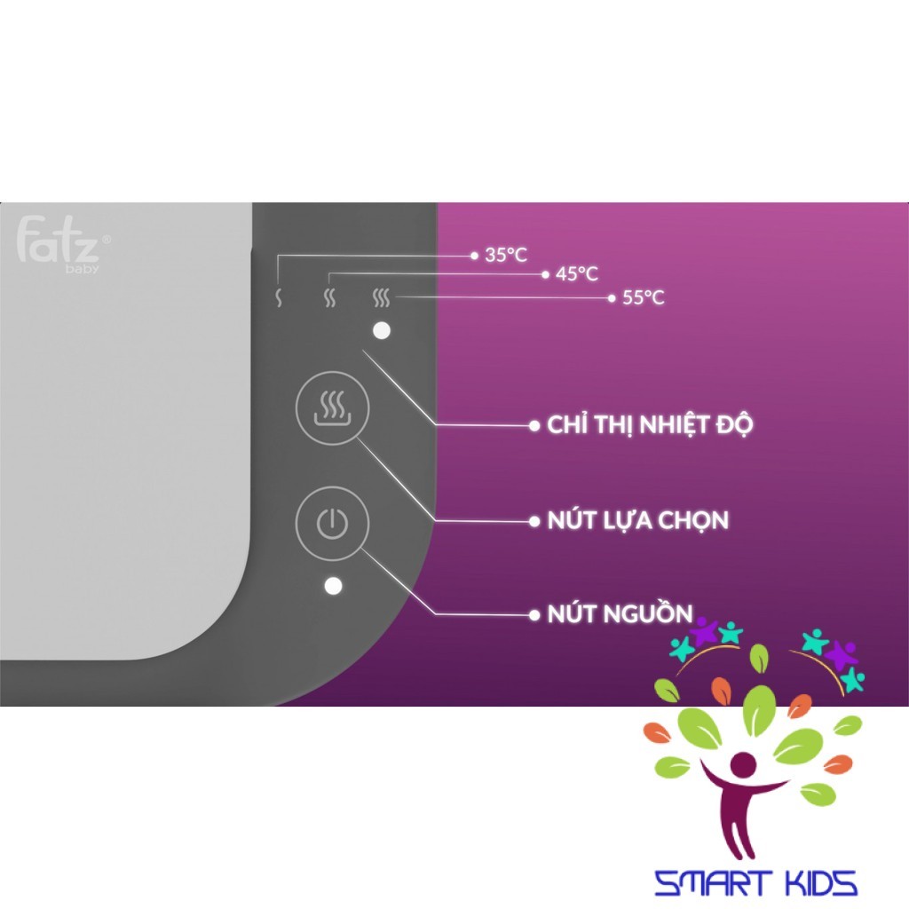Máy ủ ấm khăn giấy ướt Warm 1 Fatz Baby FB7200MX