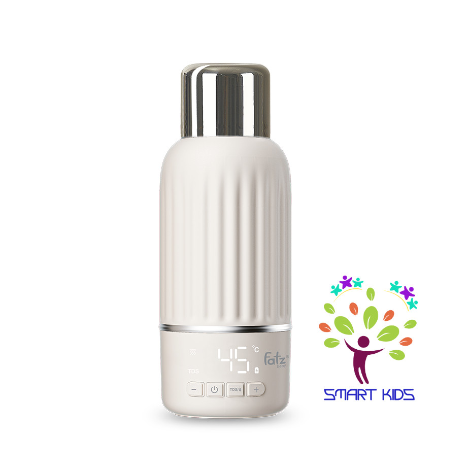 Bình Hâm Và đo độ Tinh Khiết Nước Pha Sữa Di động Fatz Baby Mini Smart 9 Plus FB3878BT