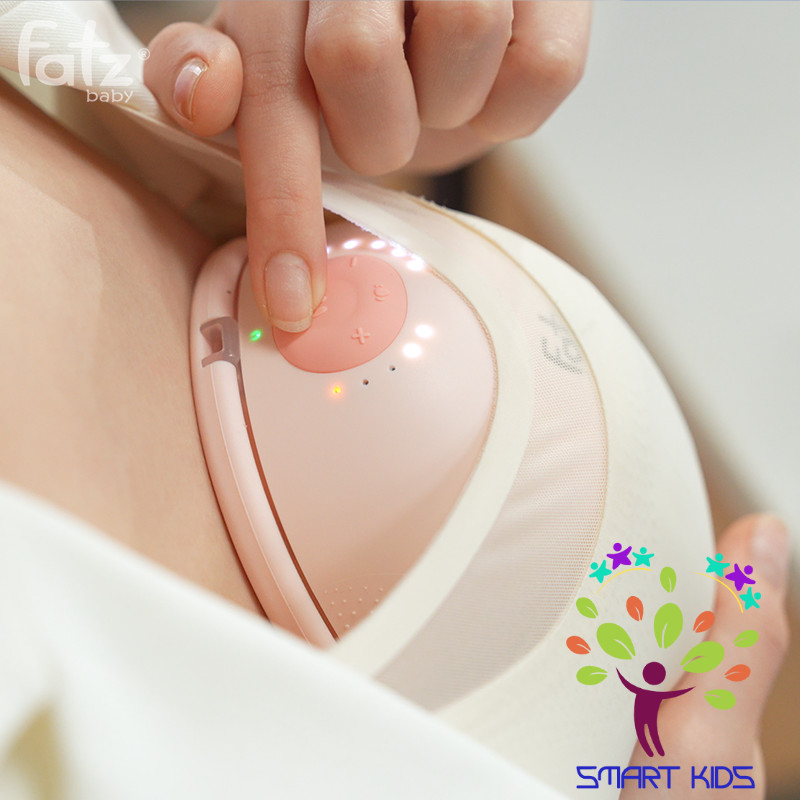 Máy Hút Sữa điện Rảnh Tay Không Dây Chườm ấm Fatz Baby Freemax 8 Plus FB1219TP