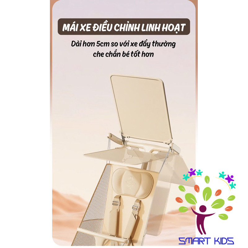 Xe đẩy Gấp Gọn Vinng Q6