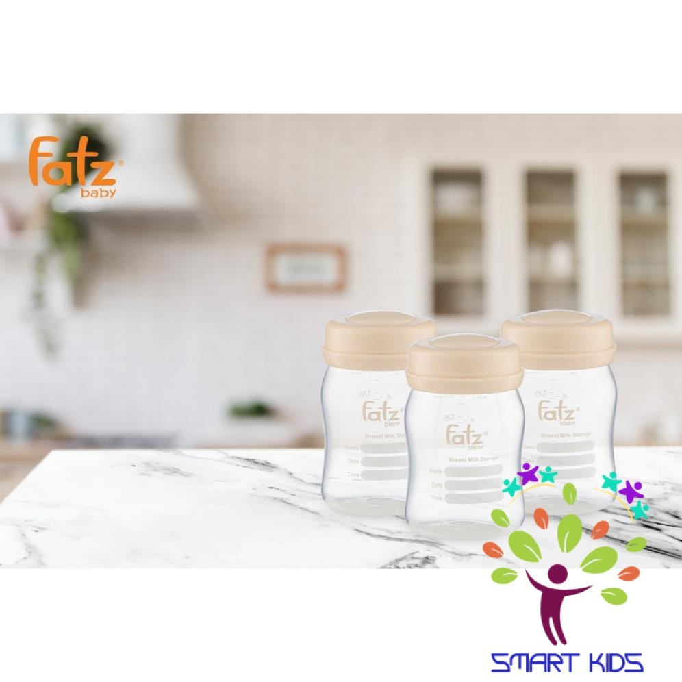 BÌNH TRỮ SỮA 150ML (BỘ 3 BÌNH) FATZ BABY FB0120N