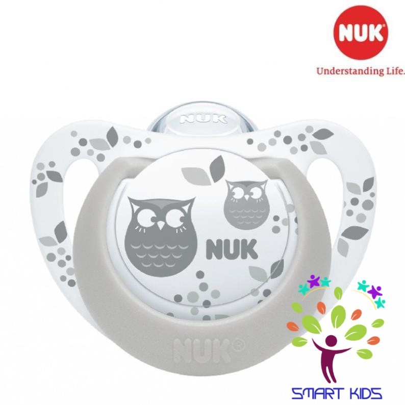 Bộ 2 ti giả NUK Genius color silicone