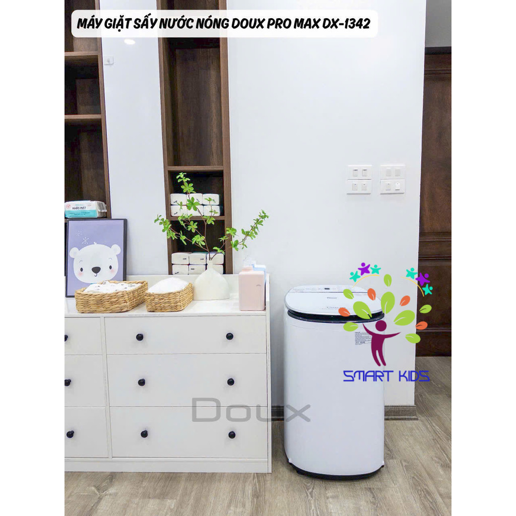 Máy Giặt Sấy Nước Nóng Doux Pro Max DX-1342