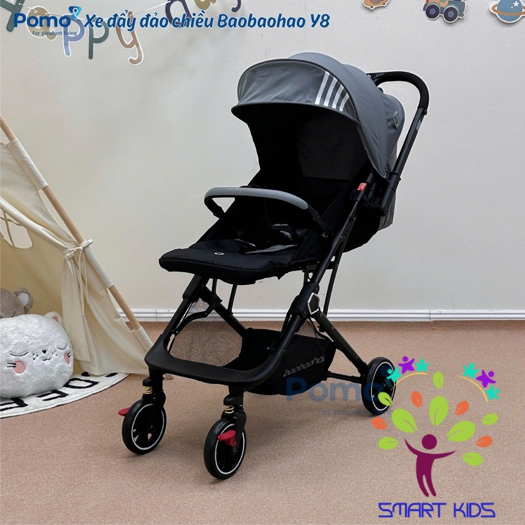 Xe đẩy 2 chiều du lịch gấp gọn BAOBAOHAO Y8