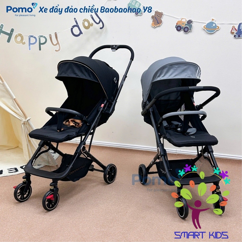 Xe đẩy 2 chiều du lịch gấp gọn BAOBAOHAO Y8