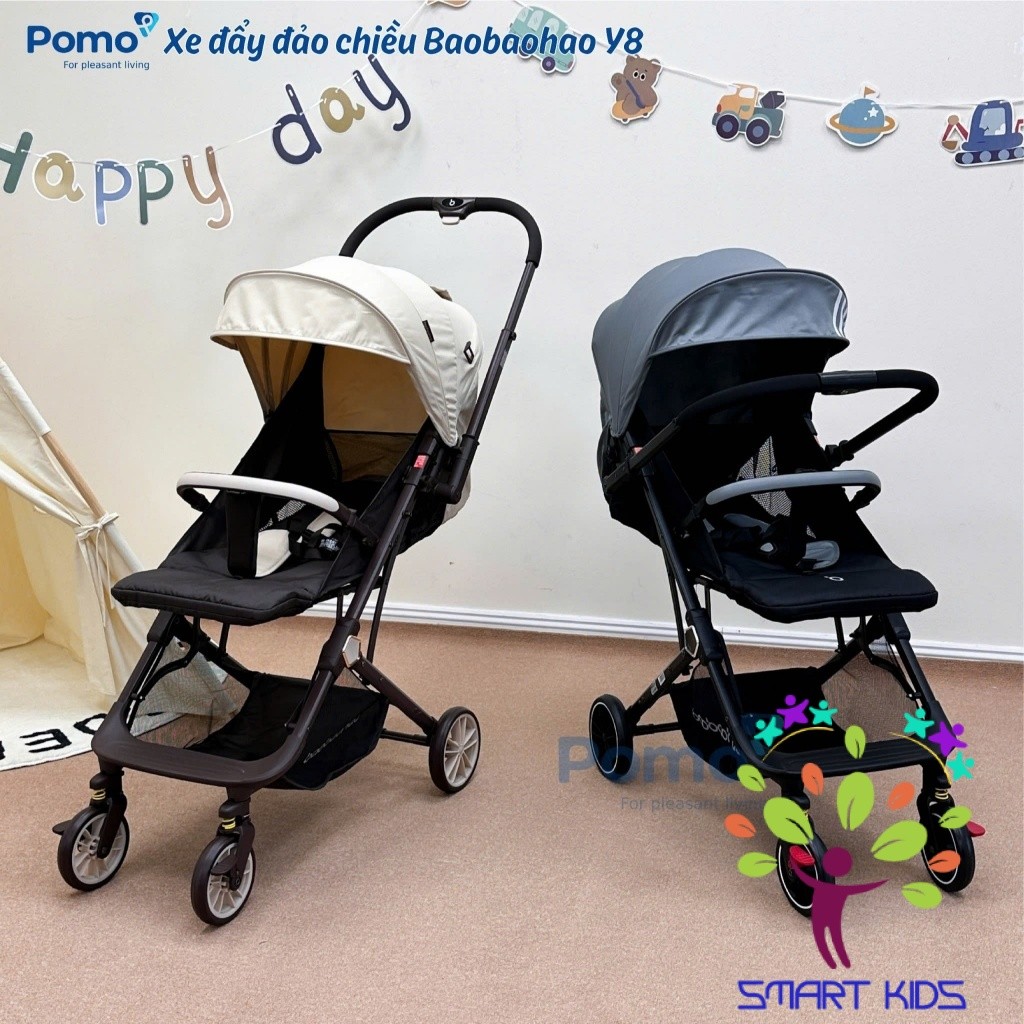 Xe đẩy 2 chiều du lịch gấp gọn BAOBAOHAO Y8