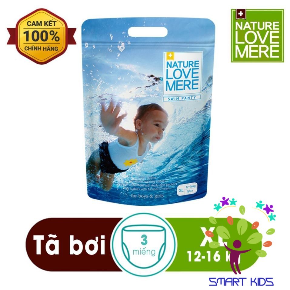 Tã/ Bỉm quần bơi Nature Love Mere L3/ XL3