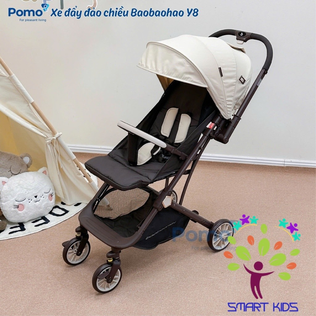 Xe đẩy 2 chiều du lịch gấp gọn BAOBAOHAO Y8