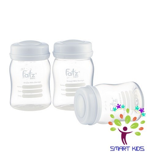 BÌNH TRỮ SỮA 150ML (BỘ 3 BÌNH) FATZ BABY FB0120N