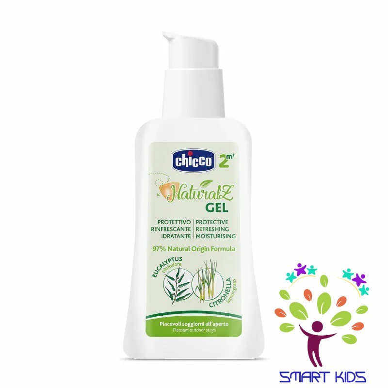 Gel Đa Năng Xua Muỗi Chicco 60ml dành cho bé từ sơ sinh